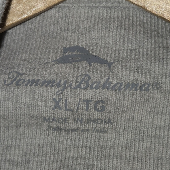 New Tommy Bahama Mens Xl Gray Zip-Up Vest - Picture 7 of 13